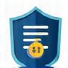 Icon representing audit risk mitigation