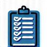 Icon representing seamless compliance for construction